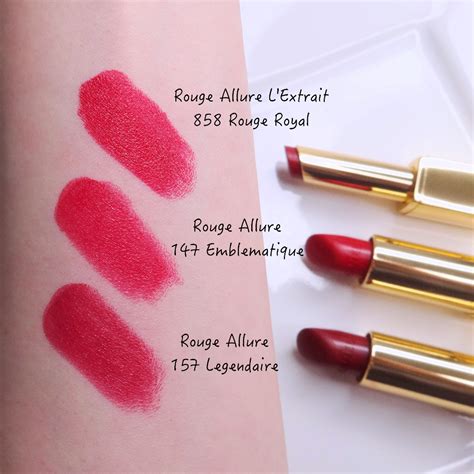 chanel rouge allure red lipstick review